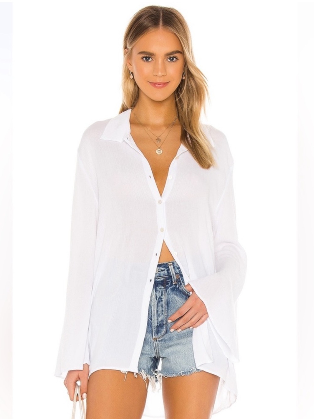 Lovers + Friends Whitney Beach Shirt